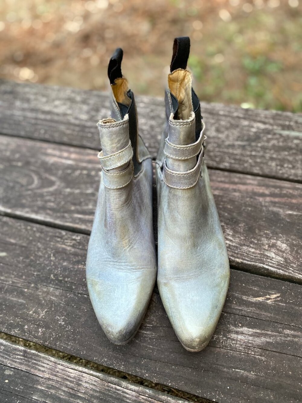 Bed/Stu Ravine in Distressed Grey - Size 8 Women's